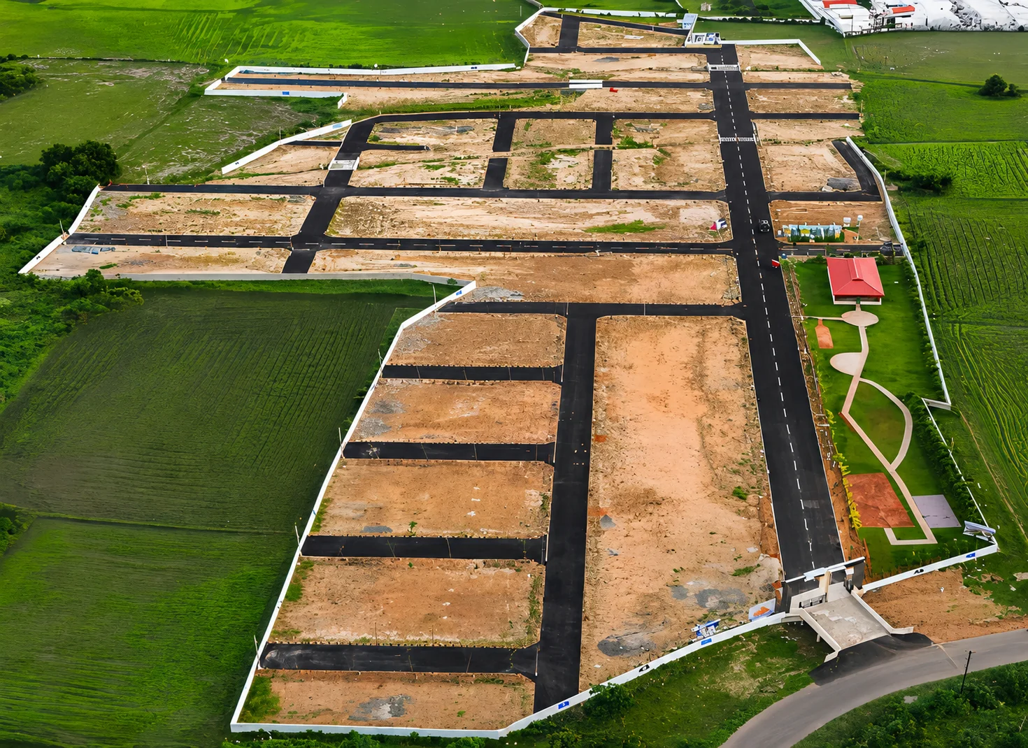 Velora Group township road view